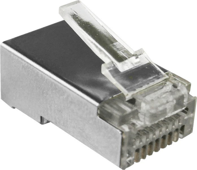 Prizë RJ45 Alantec WT115, STP Cat.6, 100 copa, gri