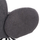 Kolltuk rrotullues Winon 65x67x92Hcm (HM9778.01), gri/ zezë