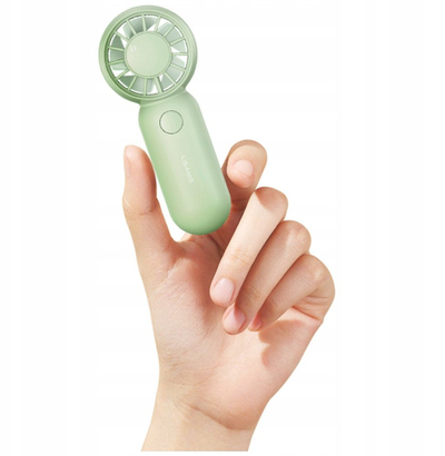 Ventilator portativ dore Usams Handheld Fan Mini Pocket ZB354, mini, i bardhë