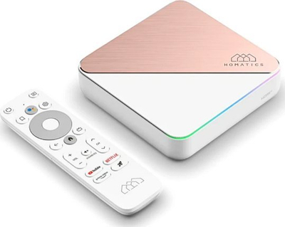 Box TV Android Homatics Box R 4K Plus, 4GB RAM, 32GB, e bardhë