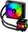 Систем за ладење со вода за процесор Rampage INFINITE V120, 120mm, RGB, црн