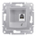Prizë telefonike Schneider Electric SDN4101160, 1xRJ11, alumin