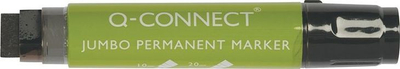 Marker industrial Q-Connect Jumbo, majë shpatull 2-20mm, i zi
