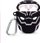 Këllëf mbrojtës Thumbs Up Black Panther, 3D, për AirPods, i zi