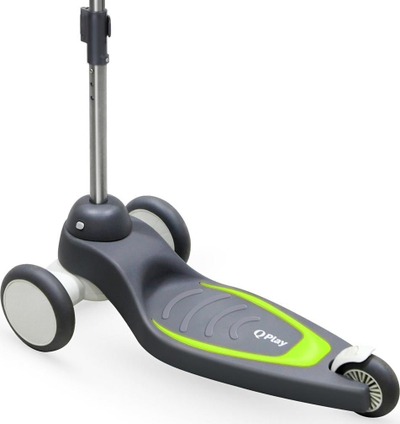 Trotinet balancues Qplay Mika, 3 rrota, LED, jeshil