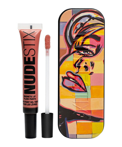 Shkëlqyes për buzë Nudestix Magnetic Lip Plush