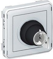 Çelës me kyç Legrand PLEXO, 0 I, IP55, gri