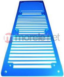 Mbrojtës ventilatori me vija AC Ryan RadGrillz, 3x120mm, i kaltër
