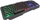 Tastierë gaming MS Elite C330, LED Rainbow, layout US, metal, e zezë