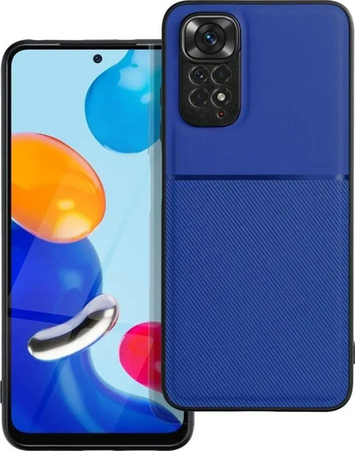 Kapak telefoni Forcell Noble për Xiaomi Redmi Note 11 11S, blu