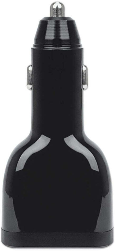 Mbushësi për makinë Manhattan 78W, USB-C PD 60W, USB-A QC 3.0 18W, i zi
