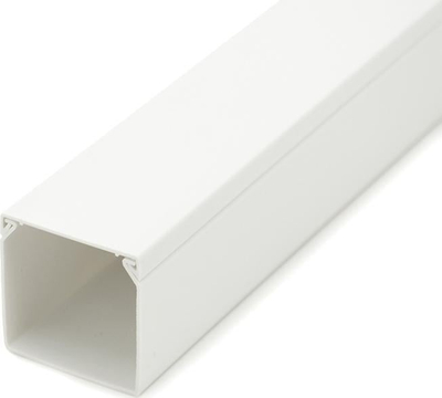 Kanaletë kabllosh CanaLux, 40x40mm, 2m, e bardhë