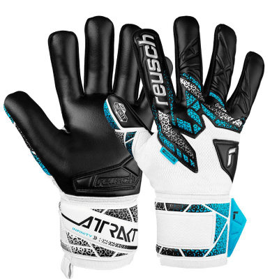 Голмански ракавици Reusch Attrakt Infinity NC, пена Infinity, Negative Cut, бели