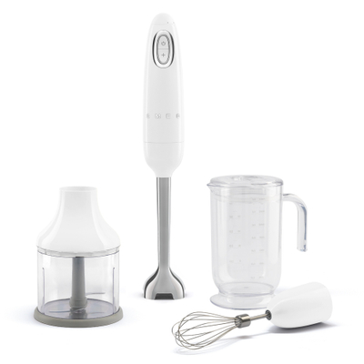 Blender dore SMEG HBF03WHEU, 5 pjesë, 700W, i bardhë