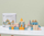 Set konstruktues druri Viga Toys PolarB, mbi 50 copë, me ngjyra