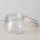 Kavanoz me kapak porcelani CHARLENE, 450 ml, xham transparent, shumëngjyrësh