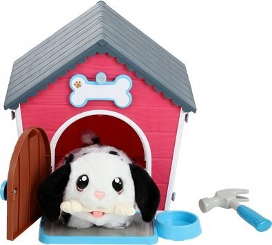 Интерактивна плюш играчка Little Live Pets My Puppy's Home Dalmatian Edition, мистериозно кутре, за деца