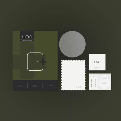 Xham mbrojtës Hofi Glass Pro+ për Samsung Watch 4 5 6 7 FE 40mm, i kthjellët