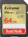 SanDisk 64GB Extreme SDXC UHS-I Мемориска Картичка