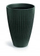 Vazo lulesh Keter Latia Round High, 40 cm, 58 cm, grafit granit