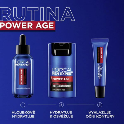 Krem për lëkurë L´Oréal Paris Men Expert Power Age (Revitalising 24H Moisturiser), 50 ml