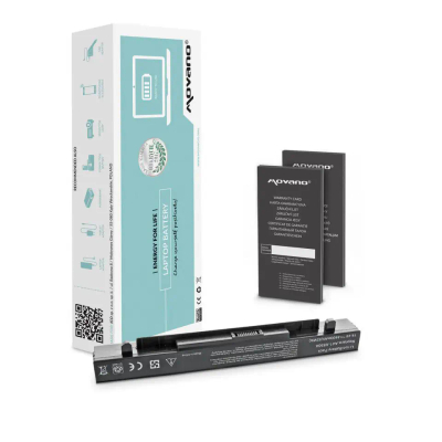 Bateri laptopi Movano për Asus X550 A450 F450 K550, 4400mAh, 14.4V, e zezë