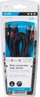 Kabllo audio Vivanco RCA, stereo 2x2, 2.5 m, i zi