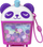 Set lodrash Polly Pocket Bubble Tea Panda Compact, 2 kukulla mikro, lodër panda, shumëngjyrëshe