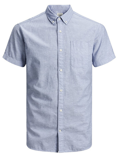 Këmishë Jack & Jones Esummer S Sts Infinity, e kaltër, XL