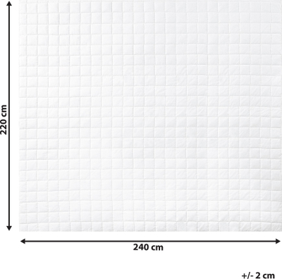Jorgan ANNAPURNA Medium Warm, 220 x 240 cm, poliester, i bardhë