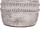 Vazo dekorative HomeMarkt Vermo HM4393, terrakotë, 25cm, gri