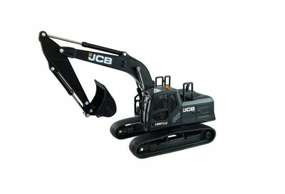 Lodër eskavator Britains JCB 220X LC, diecast, shkall 1:32, i zi