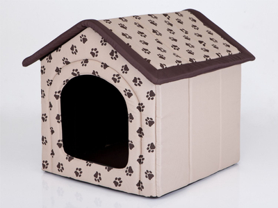 Strehë për qen Hobbydog Kennel R3, prej cordura të fortë, me putra, bezhë