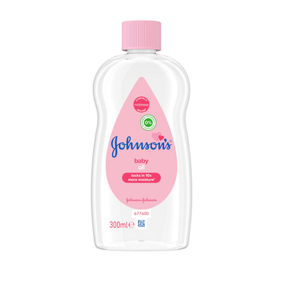 Vaj për bebe Johnson Baby Oil, 300 ml