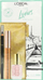 Сет шминка L'Oreal Paris The Lovers Escape, маскара Paradise Extatic Black 6.4ml, лак за нокти Richie 13.5ml, молив за очи Le Khol црн