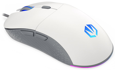 Maus ENDORFY GEM Onyx White, optik, i bardhë