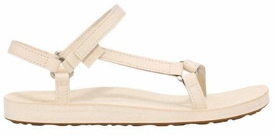 Sandale TEVA Original Universal Slim Leather, lëkurë, për goca, bezhë