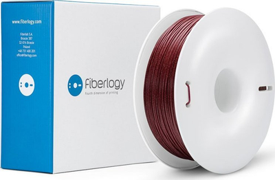 Филамент 3D Fiberlogy Easy PLA Ruby Red, 1.75mm, црвен