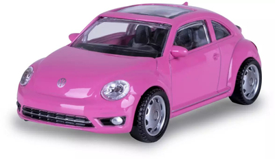 Maket makine Jamara VW Beetle, diecast, 1:43, rozë