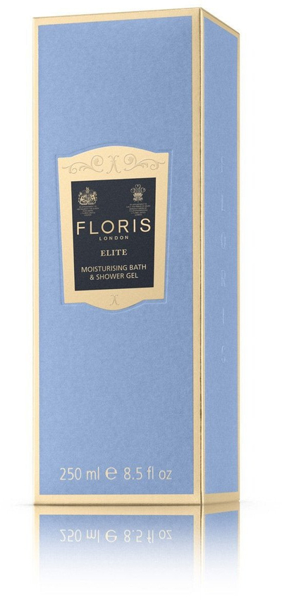 Xhel dushi Floris Elite Moisturising, 250ml, me erë bergamotje dhe livandë