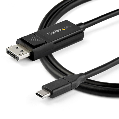 Kabllo StarTech USB C në DisplayPort 1.4, 1m, 8K 60Hz, e zezë