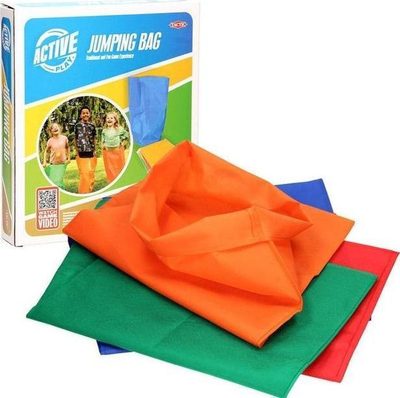 Set lojrash Active Play me thesë për vrapim, 4 thesë kërcimi, shumëngjyrësh