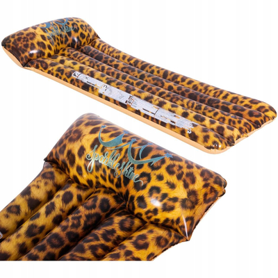 Madrac pishine Bestway, 66.5\", me jastëk, me leoparda