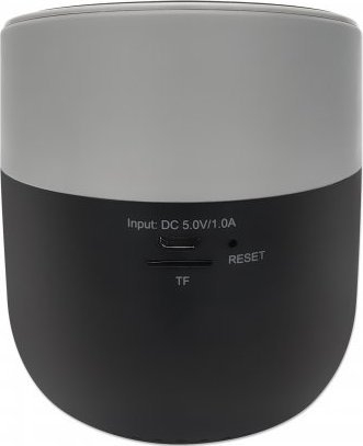 Altoparlant Bluetooth Manhattan Metallic, 3W, bazë karikimi wireless, argjendtë