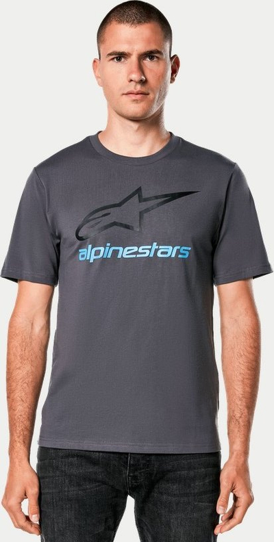 Bluzë Alpinestars Always 2.0 CSF, T-shirt, M, gri, e zezë edhe blu