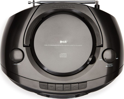 Radio CD Aiwa BBTC-660DAB, DAB+, Bluetooth, USB, e zezë