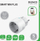 Prizë e mençme DELTACO SMART HOME Mini Smart Plug, Wi‑Fi, 10A, e bardhë