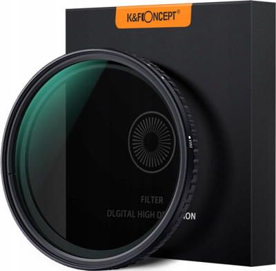 Filter neutral gri K&amp;F Concept KF01.1327, 67mm, variabël ND8 ND128