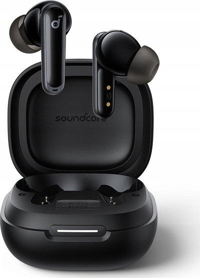 Kufje wireless Soundcore P40i, Bluetooth, me mikrofon, të zeza