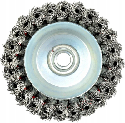 Furçë kupë metali GEKO, 65mm, fije të përdredhura, M14